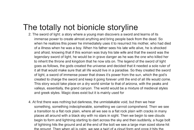 write your fictional worlds